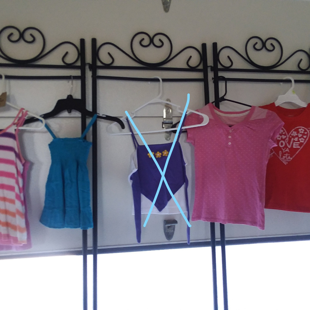 Size 6/6x Girls lot of tops